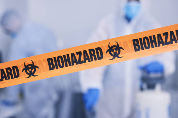 Professional Blood Cleanup technician working in Georgetown, TX
